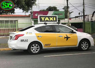 Τα P4 P5 μετακινούνται με ταξί τον πλήρη πίνακα διαφημίσεων διαφήμισης ΠΣΤ χρώματος 3G 4G WIFI ψηφιακής επίδειξης των τοπ οδηγήσεων